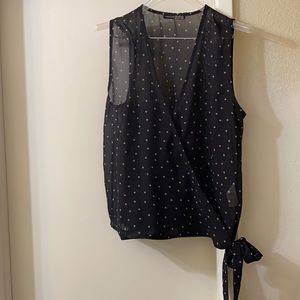 Atmosphere Navy Blue Top, UK 14 (US 10)